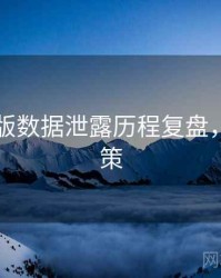91网页版数据泄露历程复盘，助你决策