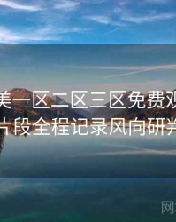 精品欧美一区二区三区免费观看高能片段全程记录风向研判